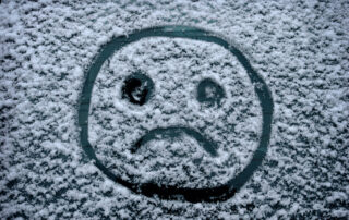 Sad Winter Face