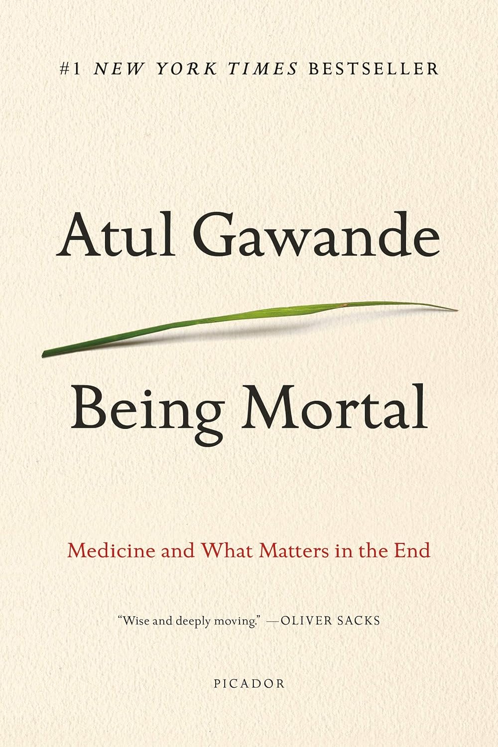 Being Mortal book cover